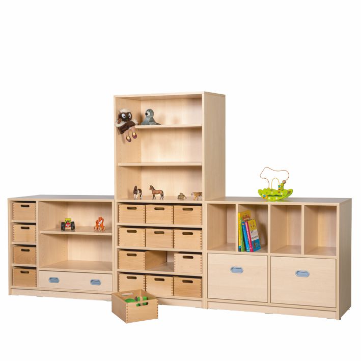 K Regalsystem Theo, Höhe 80/160, 4 Dekore